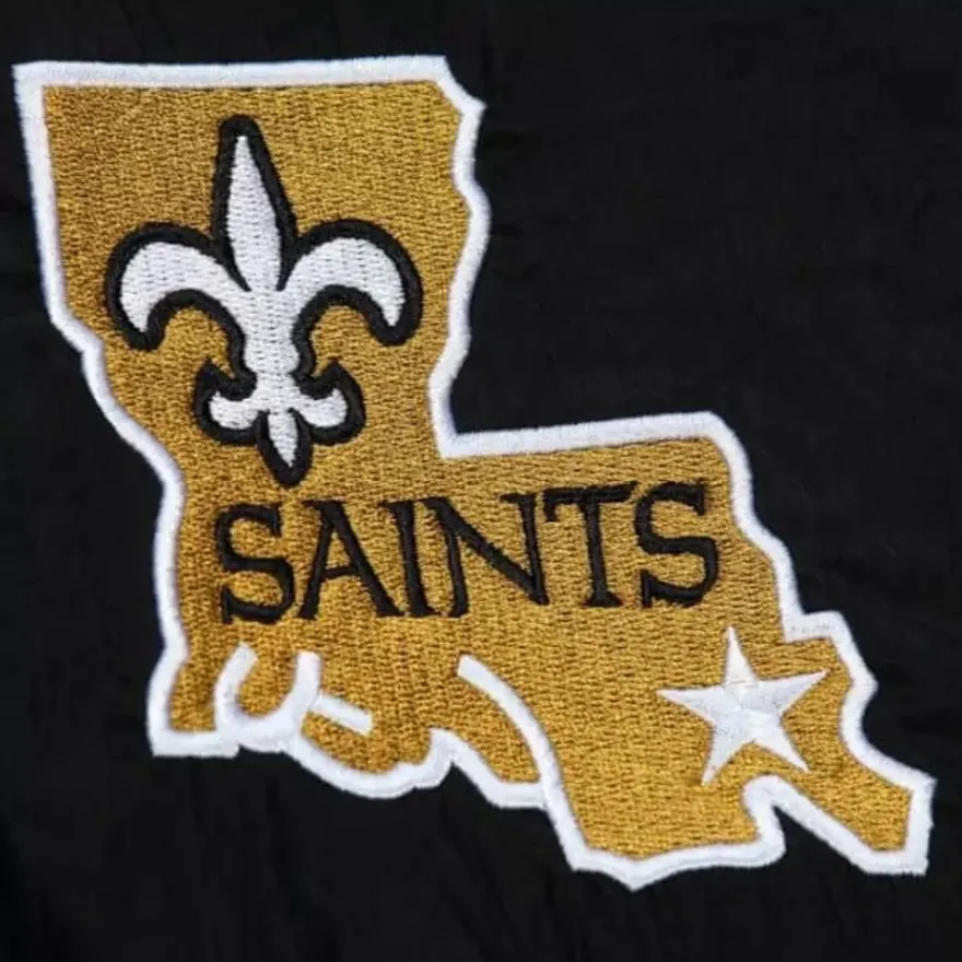Mitchell & Ness Jackets & Outerwear-Authentic Sideline Jacket New Orleans Saints