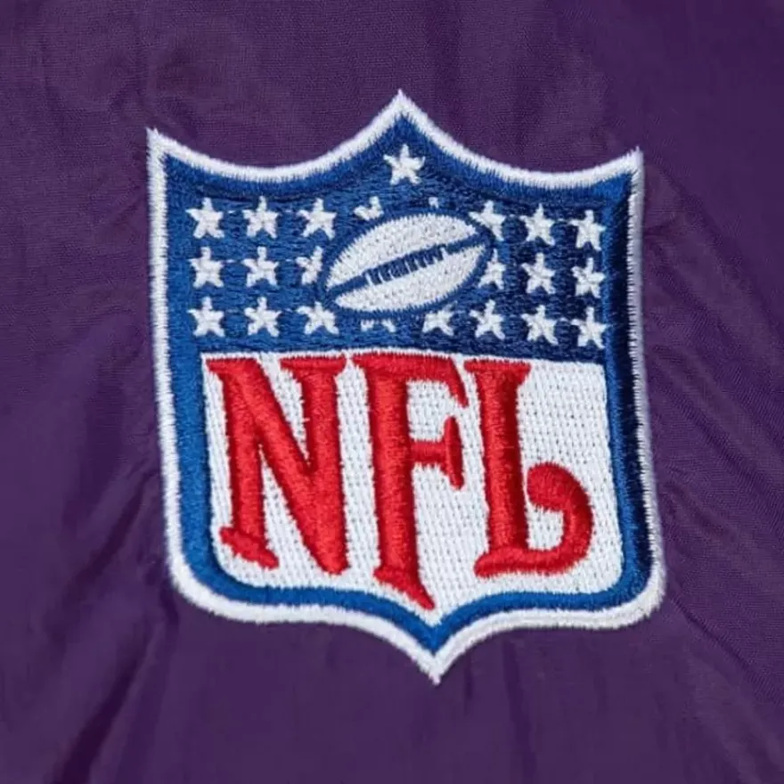 Mitchell & Ness Jackets & Outerwear-Authentic Sideline Jacket Minnesota Vikings