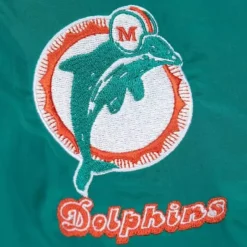 Mitchell & Ness Jackets & Outerwear-Authentic Sideline Jacket Miami Dolphins
