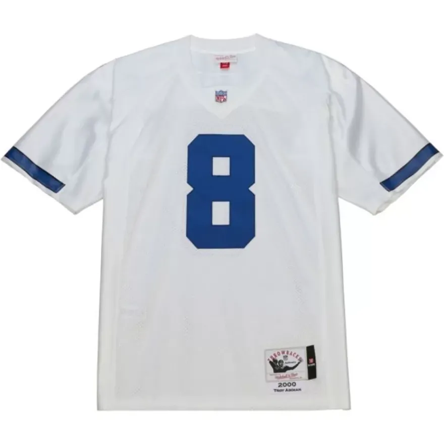 Mitchell & Ness Nfl Authentic-Authentic Troy Aikman Dallas Cowboys White 2000 Jersey