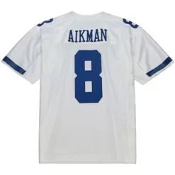 Mitchell & Ness Nfl Authentic-Authentic Troy Aikman Dallas Cowboys White 2000 Jersey