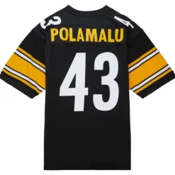 Mitchell & Ness Nfl Authentic-Authentic Troy Polamalu Pittsburgh Steelers 2007 Jersey