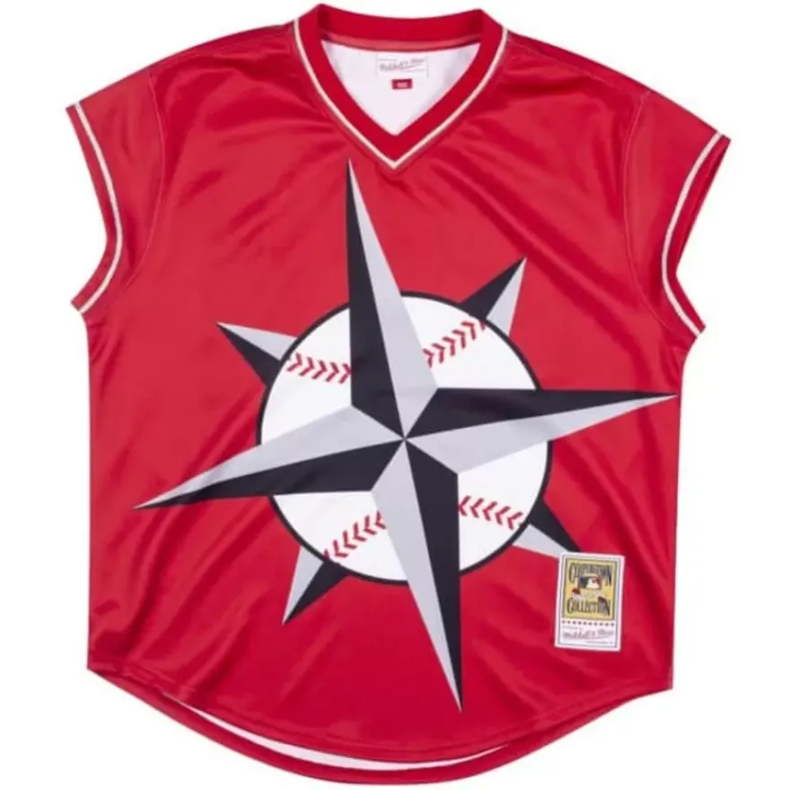 Mitchell & Ness Mlb Authentic-Authentic Turn Ahead The Clock Jersey Seattle Mariners 1999 Ken Griffey Jr.