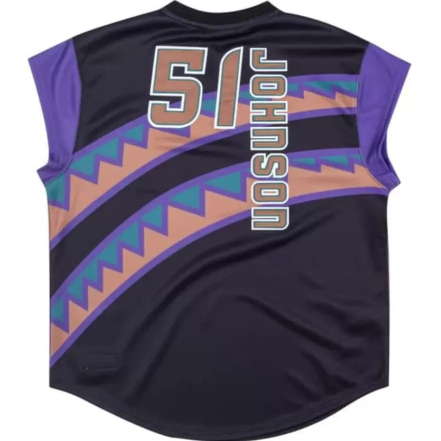 Mitchell & Ness Mlb Authentic-Authentic Turn Ahead The Clock Jersey Arizona Diamondbacks 1999 Randy Johnson