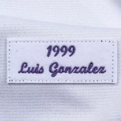 Mitchell & Ness Mlb Authentic-Authentic Turn Ahead The Clock Jersey Arizona Diamondbacks 1999 Luis Gonzalez