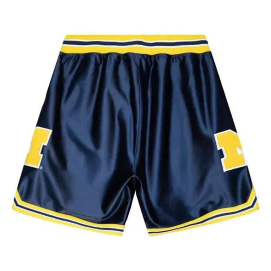 Mitchell & Ness Shorts-Authentic University Of Michigan 1991 Shorts