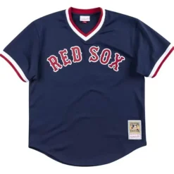 Mitchell & Ness Mlb Authentic-Authentic Wade Boggs Boston Red Sox 1992 Pullover Jersey