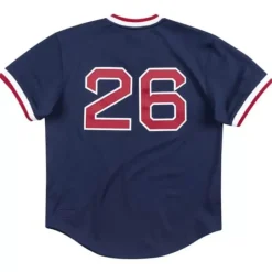 Mitchell & Ness Mlb Authentic-Authentic Wade Boggs Boston Red Sox 1992 Pullover Jersey