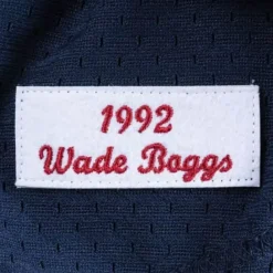 Mitchell & Ness Mlb Authentic-Authentic Wade Boggs Boston Red Sox 1992 Pullover Jersey