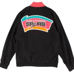 Mitchell & Ness Jackets & Outerwear-Authentic Warm Up Jacket San Antonio Spurs 1994-95