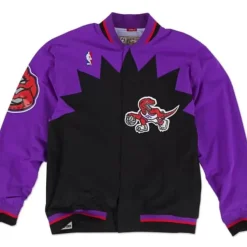 Mitchell & Ness Jackets & Outerwear-Authentic Warm Up Jacket Toronto Raptors 1995-96