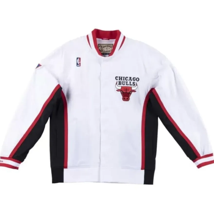 Mitchell & Ness Jackets & Outerwear-Authentic Warm Up Jacket Chicago Bulls 1996-97