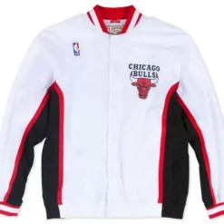 Mitchell & Ness Jackets & Outerwear-Authentic Warm Up Jacket Chicago Bulls 1992-93