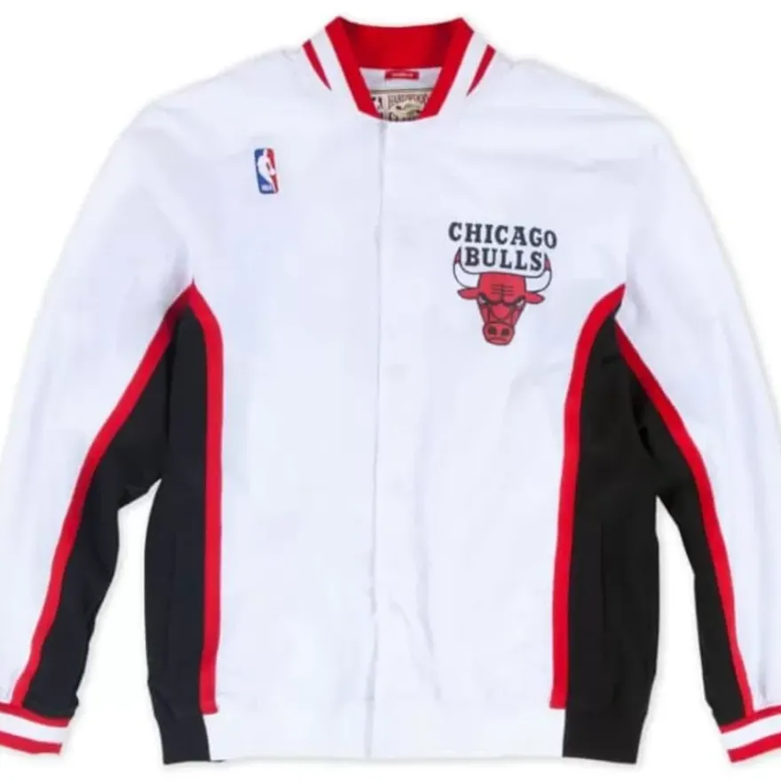Mitchell & Ness Jackets & Outerwear-Authentic Warm Up Jacket Chicago Bulls 1992-93