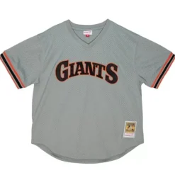 Mitchell & Ness Mlb Authentic-Authentic Will Clark San Francisco Giants 1989 Pullover Jersey