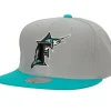 Mitchell & Ness Snapback-Away Snapback Coop Florida Marlins