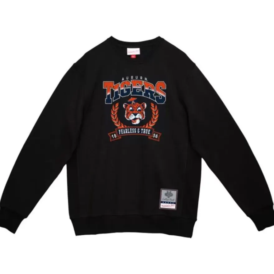 Mitchell & Ness Hoodies & Sweatshirts-Baseline Crew Auburn University