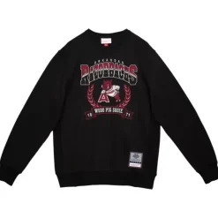 Mitchell & Ness Hoodies & Sweatshirts-Baseline Crew University Of Arkansas