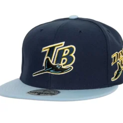 Mitchell & Ness Fitted-Bases Loaded Fitted Coop Tampa Bay Rays