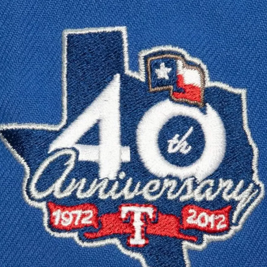 Mitchell & Ness Fitted-Bases Loaded Fitted Coop Texas Rangers