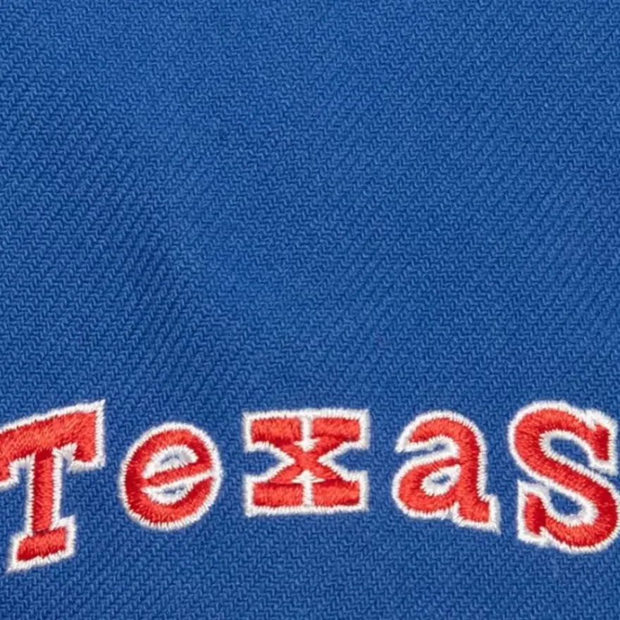Mitchell & Ness Fitted-Bases Loaded Fitted Coop Texas Rangers