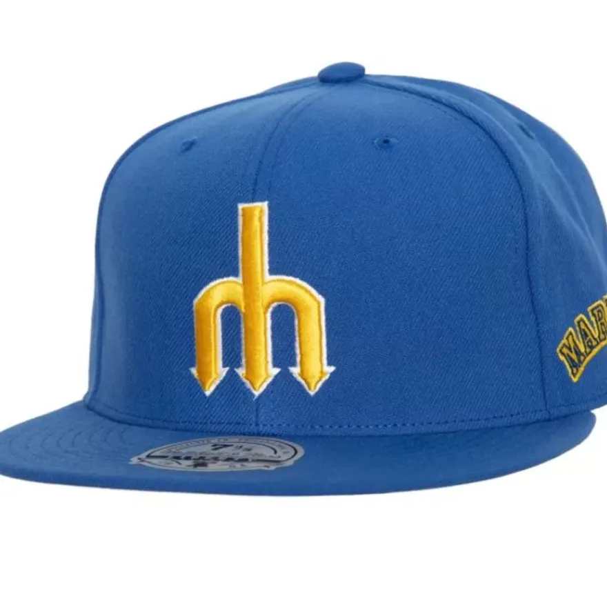 Mitchell & Ness Fitted-Bases Loaded Fitted Coop Seattle Mariners