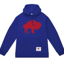 Mitchell & Ness Hoodies & Sweatshirts-Basic Logo 2 Hoodie Buffalo Bills
