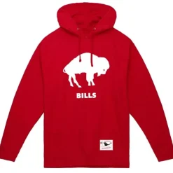 Mitchell & Ness Hoodies & Sweatshirts-Basic Logo 1 Hoodie Buffalo Bills
