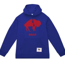 Mitchell & Ness Hoodies & Sweatshirts-Basic Logo 1 Hoodie Buffalo Bills