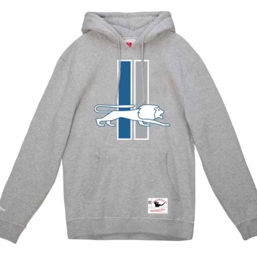 Mitchell & Ness Hoodies & Sweatshirts-Basic Logo 1 Hoodie Detroit Lions