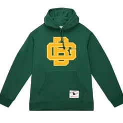 Mitchell & Ness Hoodies & Sweatshirts-Basic Logo 2 Hoodie Green Bay Packers