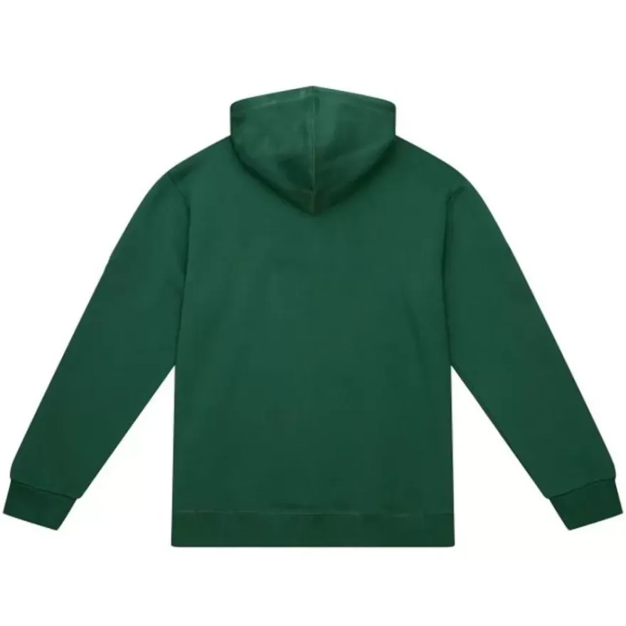 Mitchell & Ness Hoodies & Sweatshirts-Basic Logo 2 Hoodie Green Bay Packers