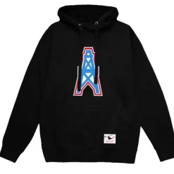 Mitchell & Ness Hoodies & Sweatshirts-Basic Logo 1 Hoodie Houston Oilers