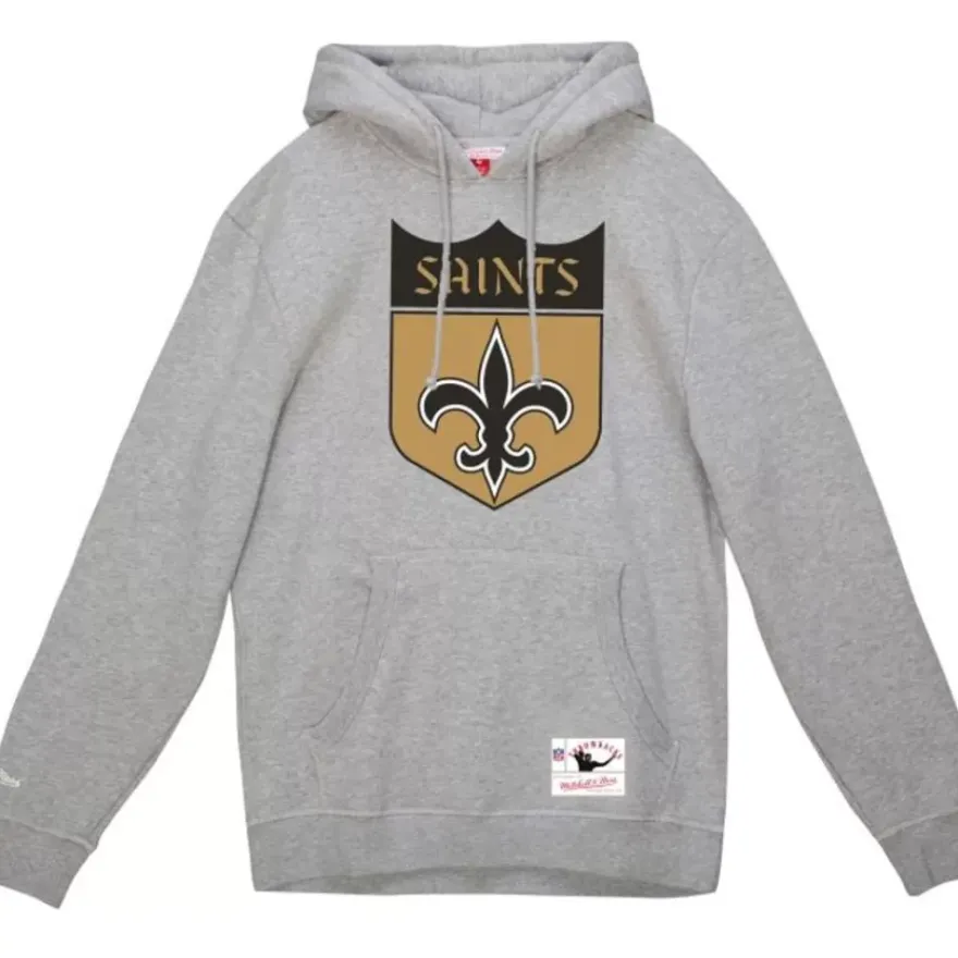 Mitchell & Ness Hoodies & Sweatshirts-Basic Logo 1 Hoodie New Orleans Saints