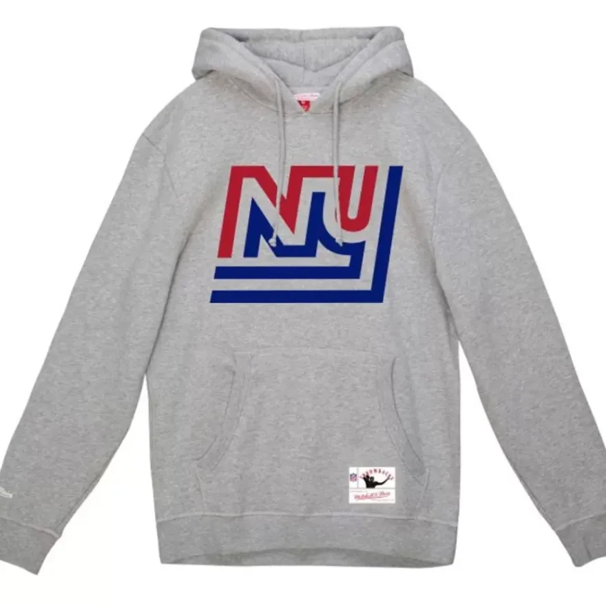 Mitchell & Ness Hoodies & Sweatshirts-Basic Logo 3 Hoodie New York Giants