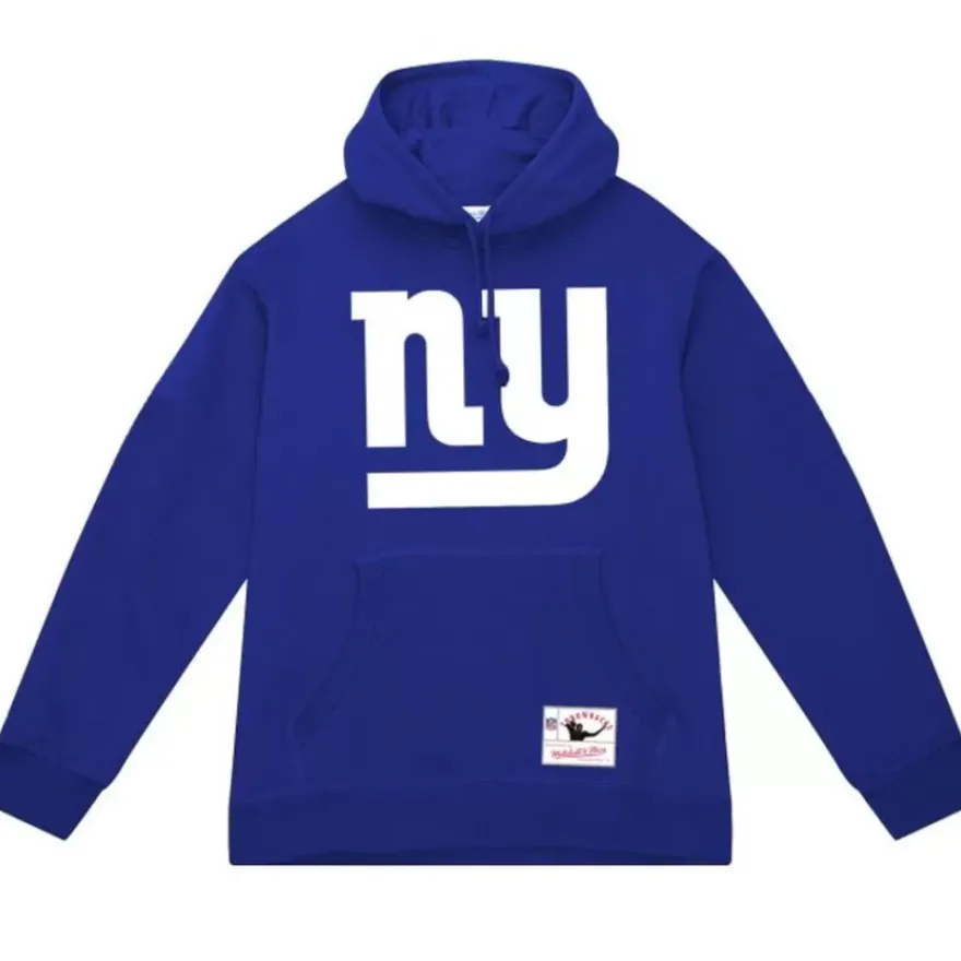 Mitchell & Ness Hoodies & Sweatshirts-Basic Logo 1 Hoodie New York Giants