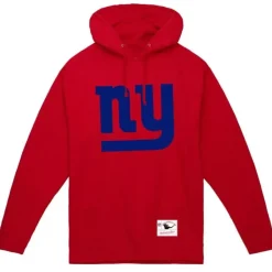 Mitchell & Ness Hoodies & Sweatshirts-Basic Logo 1 Hoodie New York Giants