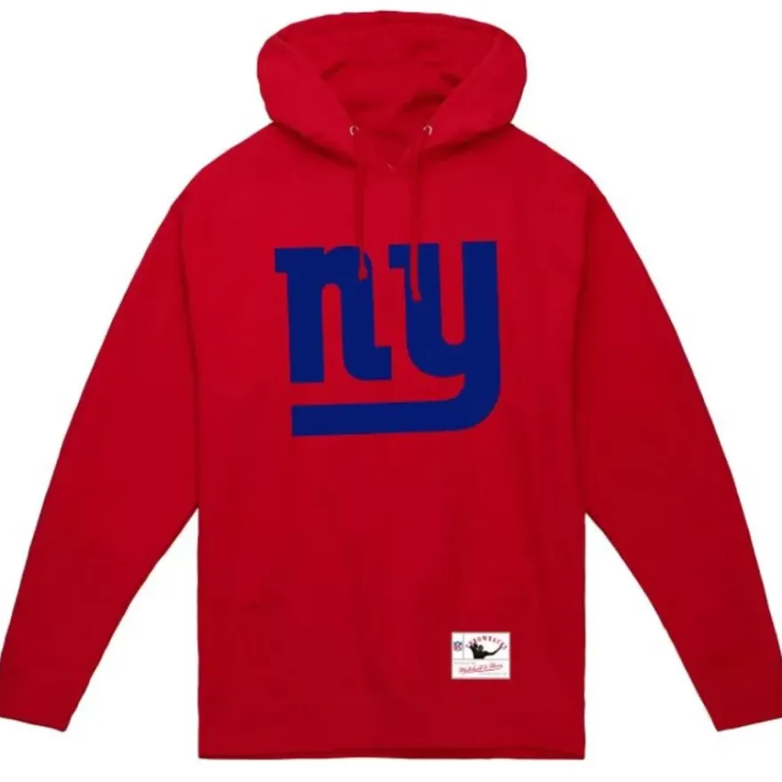 Mitchell & Ness Hoodies & Sweatshirts-Basic Logo 1 Hoodie New York Giants