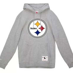 Mitchell & Ness Hoodies & Sweatshirts-Basic Logo 2 Hoodie Pittsburgh Steelers