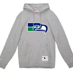 Mitchell & Ness Hoodies & Sweatshirts-Basic Logo 1 Hoodie Seattle Seahawks
