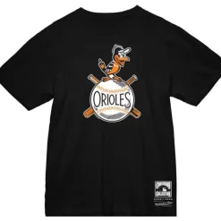 Mitchell & Ness T-Shirts & Tops-Basic Logo 1 Tee Baltimore Orioles