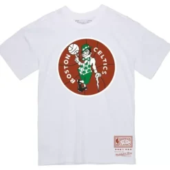 Mitchell & Ness T-Shirts & Tops-Basic Logo 2 Tee Boston Celtics
