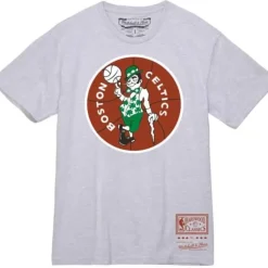 Mitchell & Ness T-Shirts & Tops-Basic Logo 2 Tee Boston Celtics