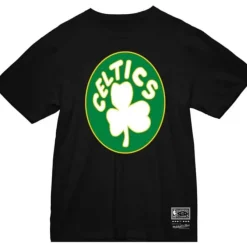 Mitchell & Ness T-Shirts & Tops-Basic Logo 1 Tee Boston Celtics