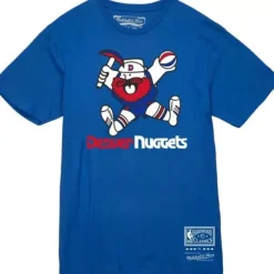Mitchell & Ness T-Shirts & Tops-Basic Logo 2 Tee Denver Nuggets