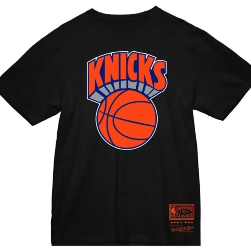Mitchell & Ness T-Shirts & Tops-Basic Logo 2 Tee New York Knicks