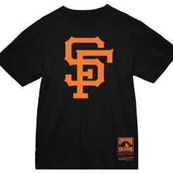 Mitchell & Ness T-Shirts & Tops-Basic Logo 2 Tee San Francisco Giants