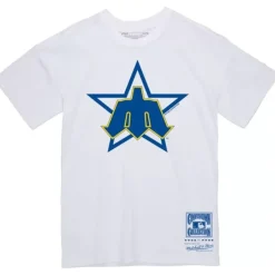 Mitchell & Ness T-Shirts & Tops-Basic Logo 1 Tee Seattle Mariners