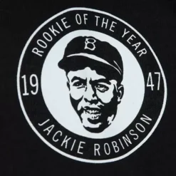 Mitchell & Ness T-Shirts & Tops-Batter Up Ls Tee Brooklyn Dodgers Jackie Robinson