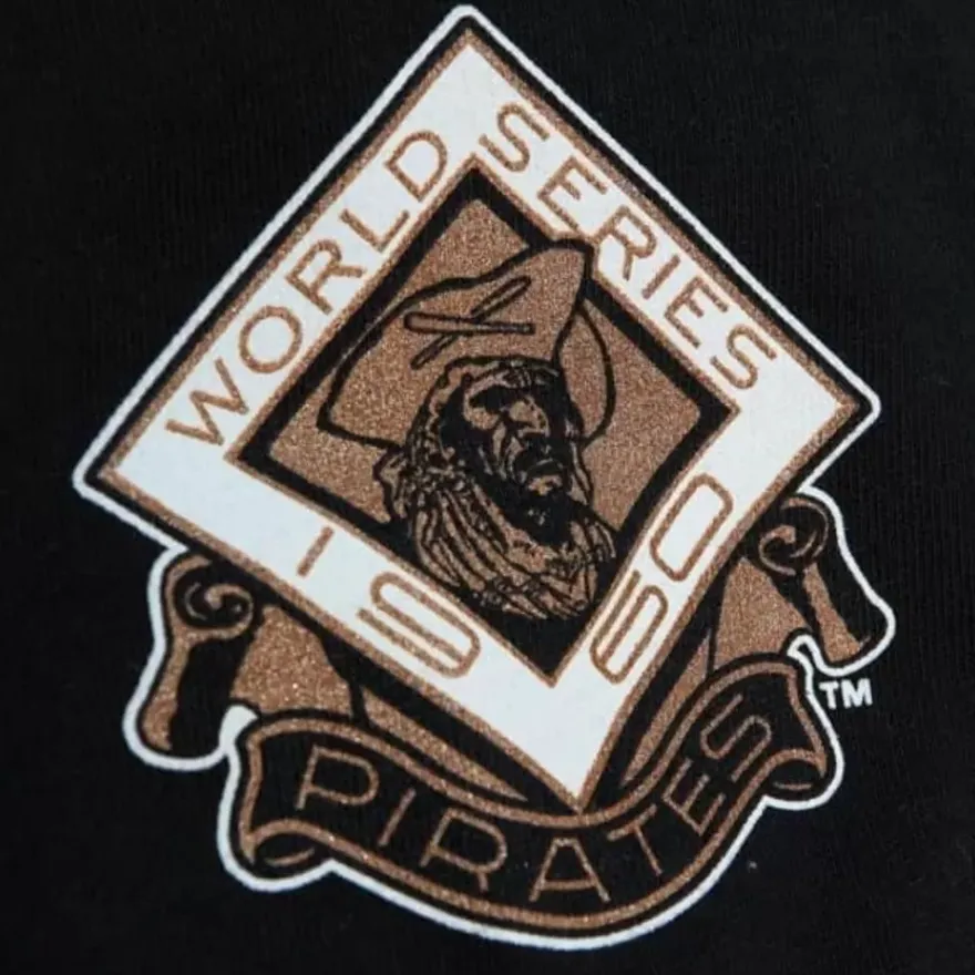 Mitchell & Ness T-Shirts & Tops-Batter Up Ls Tee Pittsburgh Pirates Roberto Clemente